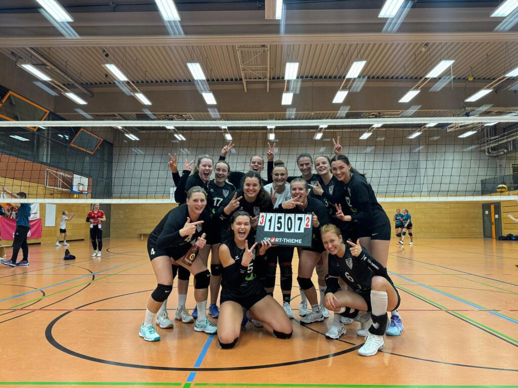 TSV 1860 Volleyball Damen besiegen Bergshausen im Tiebrak