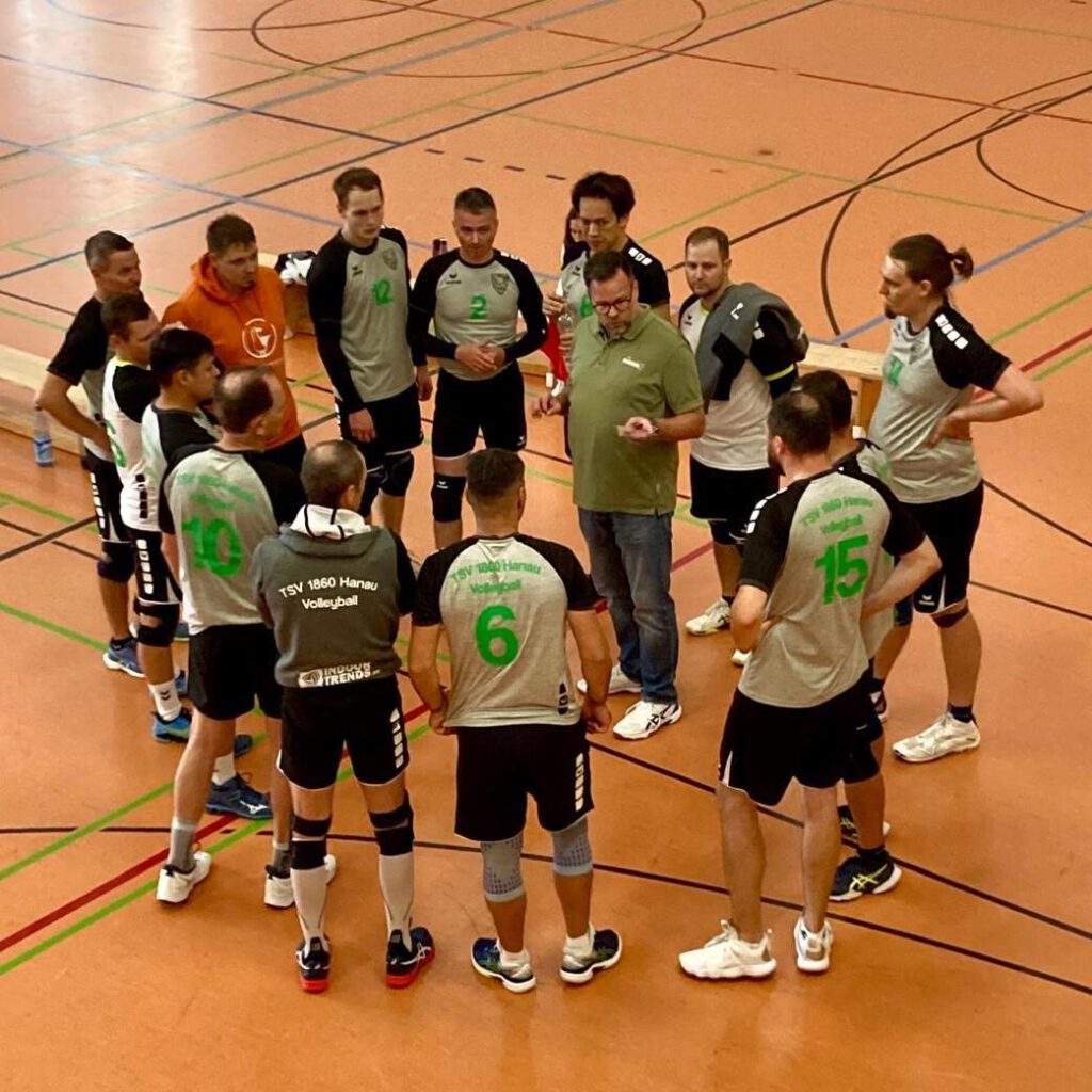 Volleyball Herrenmannschaft des TSV 1860 Hanau 2024-10