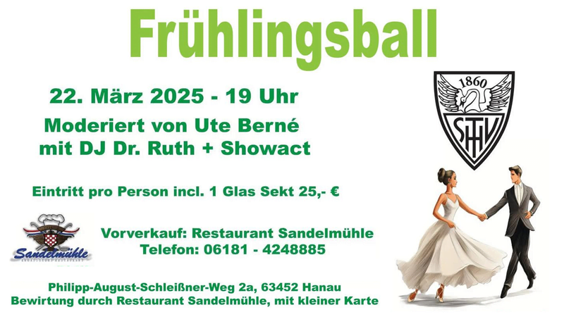 Frühlingsball 2025 des TSV 1860 Hanau